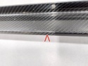 Listwa progowa lewa nakładka listwy Audi RS5 LIFT RS-5 8W6 Coupe 19- CARBON