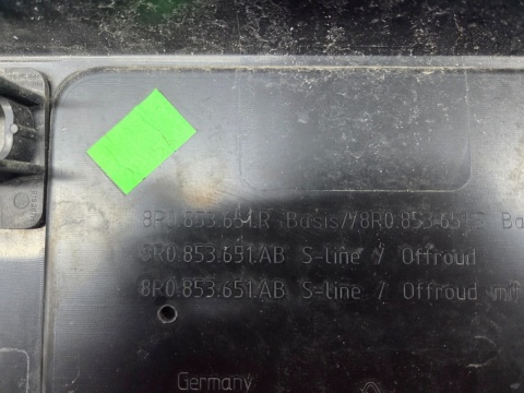 ZDERZAK PRZÓD PRZEDNI AUDI Q5 I 8R0 LIFT 12-16