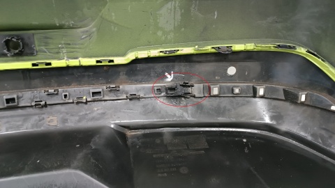 Zderzak tył tylny Skoda Enyaq iV 5LG Coupe RS 21-25