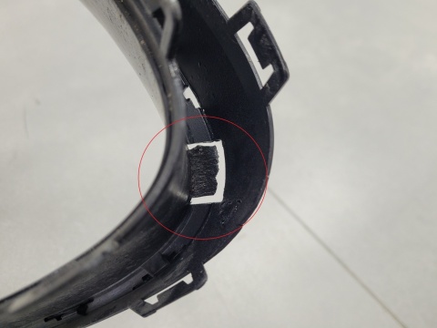 Kratka listwa dokładka spoiler zderzaka przód Mercedes S Klasa W222 6.3 AMG 63AMG Lift 17-20