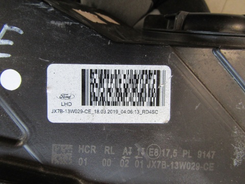 LAMPA PRZÓD FORD FOCUS MK4 IV ZWYKŁA CIEMNA 18-21 RH JX7B-13W029-CE