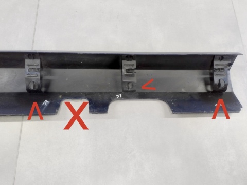 Listwa progowa lewa Ford Fiesta MK8 ST 3D 18-