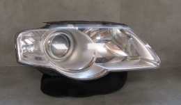 Lampa przód VW Passat B6 3C0 ZWYKŁA SOCZEWKA 05-10 RH 3C0941006