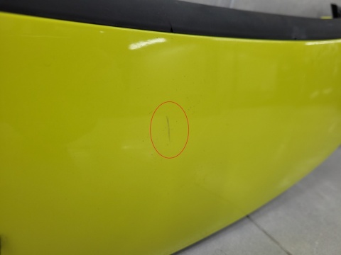 Nakładka spoiler lotka daszek zderzaka przód Smart #1 # 1 One 22-
