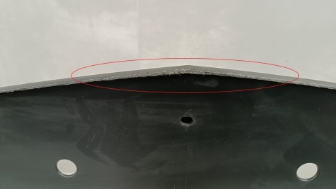 Listwa dokładka spoiler zderzaka przód przedni DODGE CHALLENGER SRT 15-21
