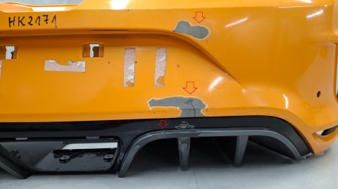 Zderzak tył tylny RENAULT MEGANE IV 4 HB RS 16- / + osłona dolna