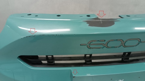 Zderzak przód przedni Fiat 600 23-