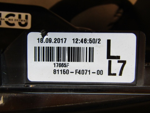 LAMPA PRZÓD TOYOTA CHR C-HR I FULL LED 16-19 LH LEWA 81150F407100