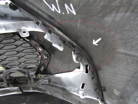 Zderzak przód przedni TOYOTA C-HR CHR II 23- (+ wzmocnenie)