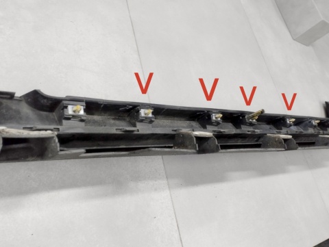 Listwa progowa prawa Ford Mustang VI 6 GT 14-