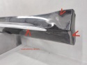 Listwa progowa prawa Mercedes S klasa W 223 Long AMG 20-