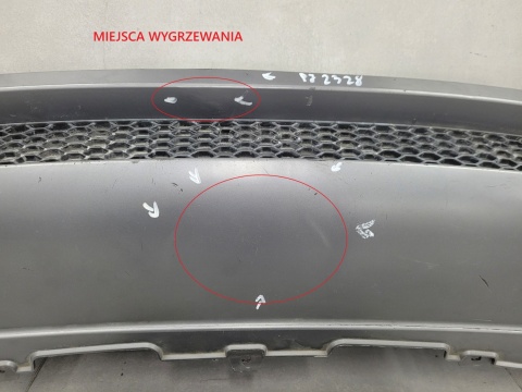 Dyfuzor spoiler dokładka zderzaka tył Audi A5 8T 8T0 Coupe S Line 07-11