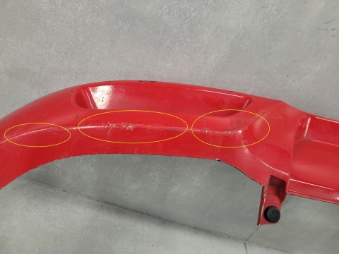 Dyfuzor spoiler dokładka zderzaka tył Opel Astra H III 3 GTC Opc Line 04-10