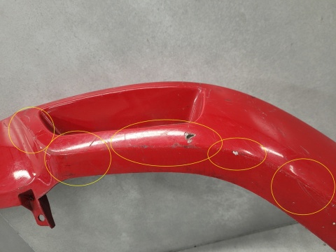 Dyfuzor spoiler dokładka zderzaka tył Opel Astra H III 3 GTC Opc Line 04-10