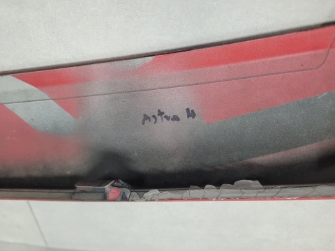 Dyfuzor spoiler dokładka zderzaka tył Opel Astra H III 3 GTC Opc Line 04-10