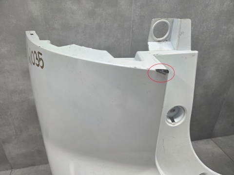 Zderzak tył tylny MG HS II 24- / + lampa
