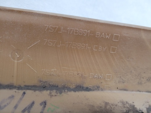 Dyfuzor spoiler dokładka zderzaka tył Ford Mondeo Mk4 IV Titanium 07-10