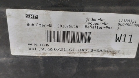 Zderzak przód przedni BMW 3 G20 G21 Lift LCI 22-