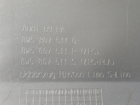ZDERZAK TYLNY TYŁ AUDI A4 B9 LIFT SEDAN S LINE 20-24