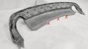 Dyfuzor spoiler dokładka Audi A5 8T8 Sportback S Line Lift 11-