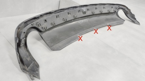 Dyfuzor spoiler dokładka Audi A5 8T8 Sportback S Line Lift 11-