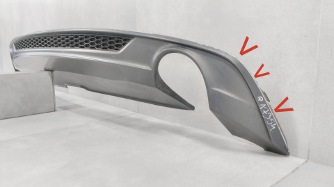Dyfuzor spoiler dokładka tył Audi A5 8W6 S Line 16-19 coupe Cabrio