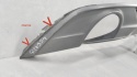 Dyfuzor spoiler dokładka tył Audi A5 8W6 S Line 16-19 coupe Cabrio