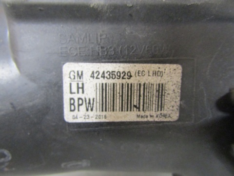 LAMPA PRZÓD OPEL MOKKA A ZWYKŁA LH LEWA 12-16 42435929