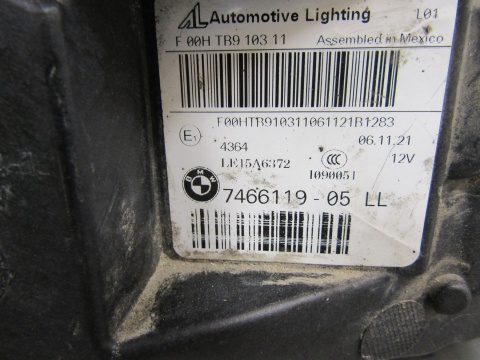 LAMPA PRZÓD BMW X3 G01 X4 G02 FULL LED ADAPTIVE 17-21 LH LEWA 7466119