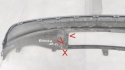 Dyfuzor spoiler zderzaka tył Audi A6 C7 4G0 S Line 10-14 sedan kombi