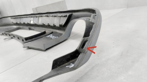 Dyfuzor spoiler zderzaka tył Audi A6 C7 4G0 S Line 10-14 sedan kombi