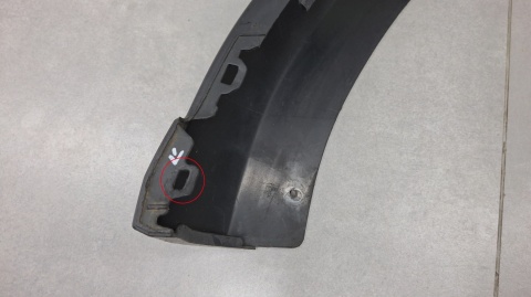 Spoiler dokładka zderzaka przód Volkswagen VW Passat B7 Alltrack 11-14