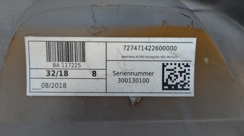 Spoiler dokładka zderzaka przód Opel Astra H III 3 GTC Opc Line 04-10