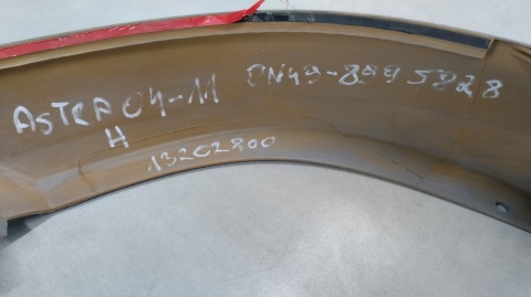 Spoiler dokładka zderzaka przód Opel Astra H III 3 GTC Opc Line 04-10