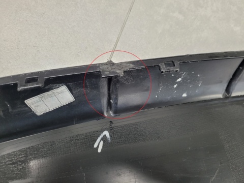 Dokładka dyfuzor spoiler blenda zderzaka tył Porsche Cayenne 3 III 9Y0 18-