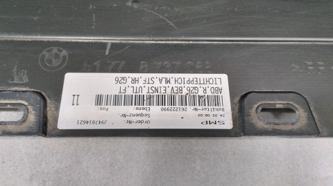 Listwa progowa prawa BMW i4 G26 BEV Electryk 20- i-4 dół listwy + Led