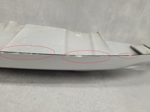 Dyfuzor dokładka zderzaka spoiler tył Volvo XC60 08-12