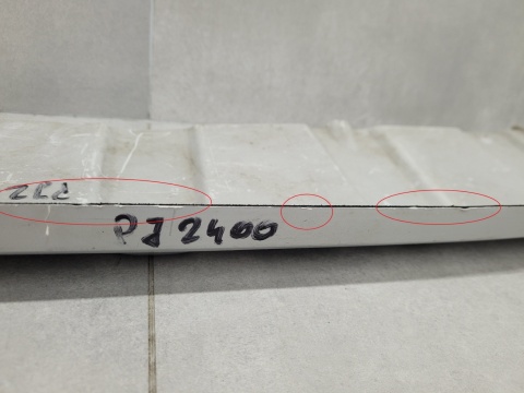 Dyfuzor dokładka zderzaka spoiler tył Volvo XC60 08-12