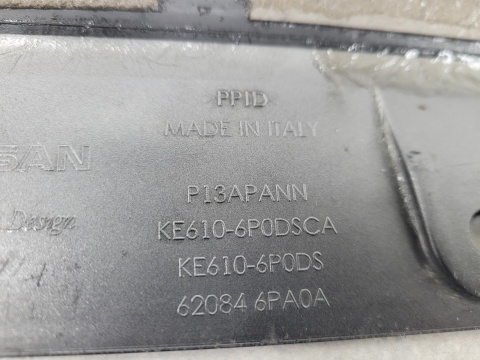 Spoiler dokładka listwa zderzaka przód Nissan Juke 2 II F16 19-
