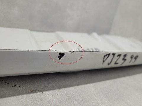 Dyfuzor dokładka zderzaka spoiler tył Volvo XC60 08-12