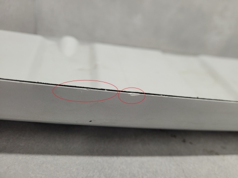 Dyfuzor dokładka zderzaka spoiler tył Volvo XC60 08-12