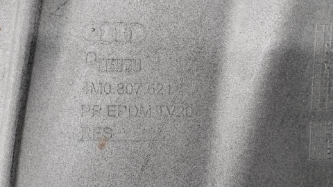 Dyfuzor spoiler dokładka zderzaka tył tylna Audi Q7 II 2 4M 4M0 15-19