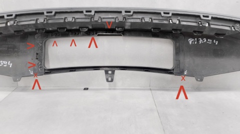 Dyfuzor spoiler zderzaka tył Audi A6 C7 4G0 S Line 10-14 sedan kombi