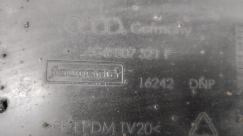 Dyfuzor spoiler zderzaka tył Audi A6 C7 4G0 S Line 10-14 sedan kombi