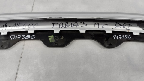 Spoiler dokładka zderzak przód Skoda Fabia 3 III Monte Carlo 14-