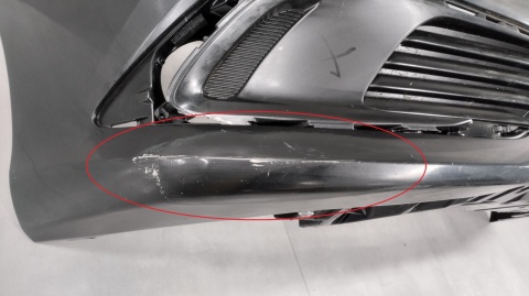 Zderzak przód przedni Toyota Auris 2 II Lift 15-18 / PŁYTA