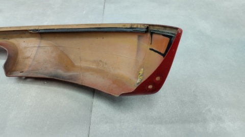 Dyfuzor spoiler dokładka zderzaka tył tylna Opel Corsa D Opc Line 06-14