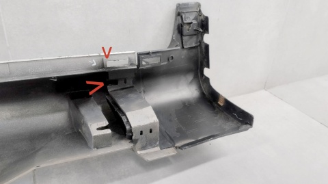 Listwa progowa lewa Volvo XC60 XC-60 LIFT 13-17 komplet