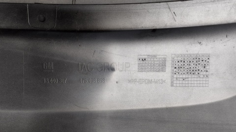 Spoiler dokładka dyfuzor tył tylni Opel Corsa E OPC LINE 14-19