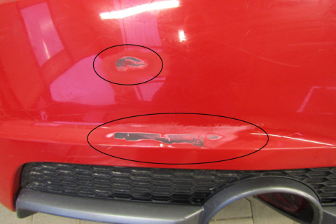 Zderzak tył tylny Audi TT 8S0 S-LINE 14-